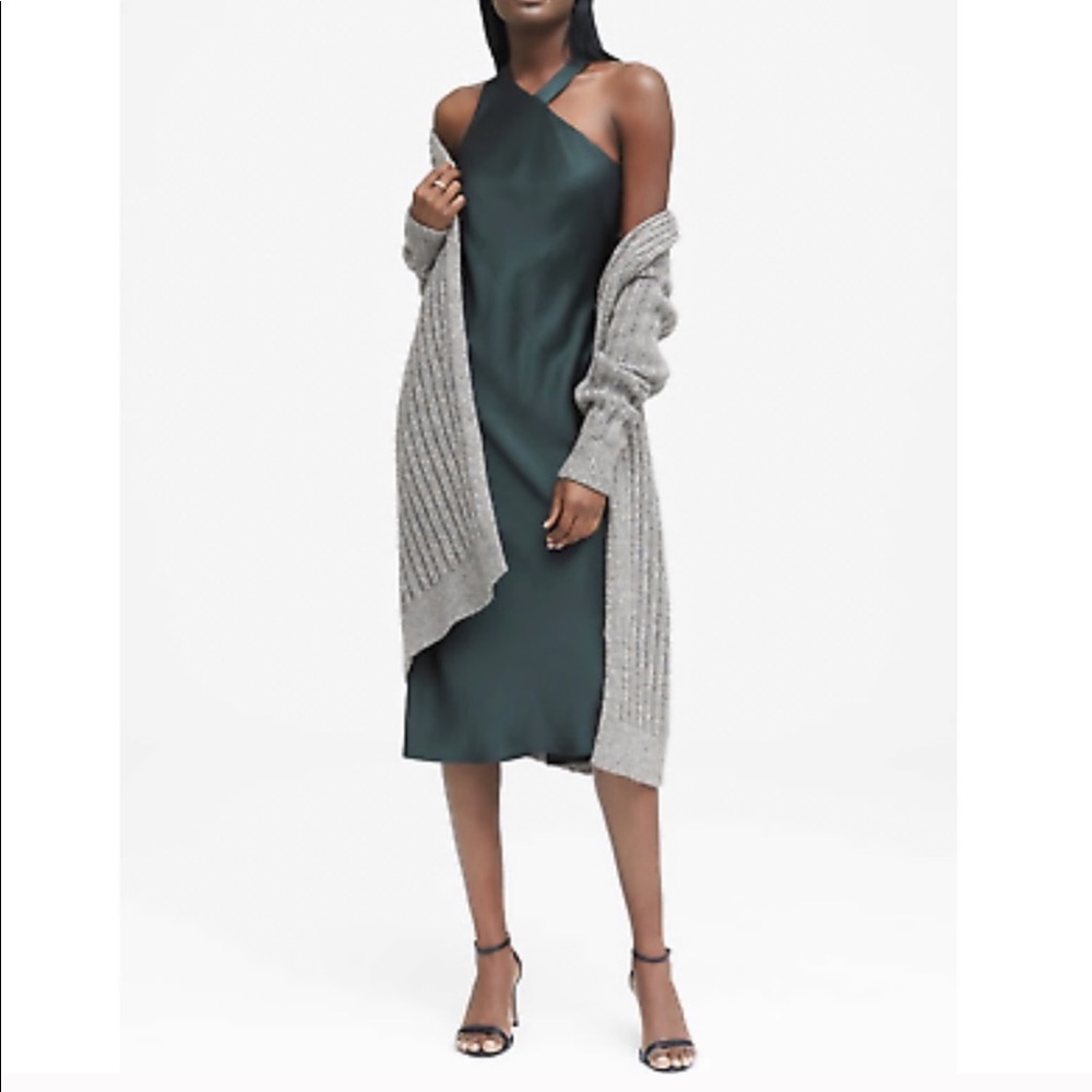 Green Banana Republic Heritage Hammer Dress EUC